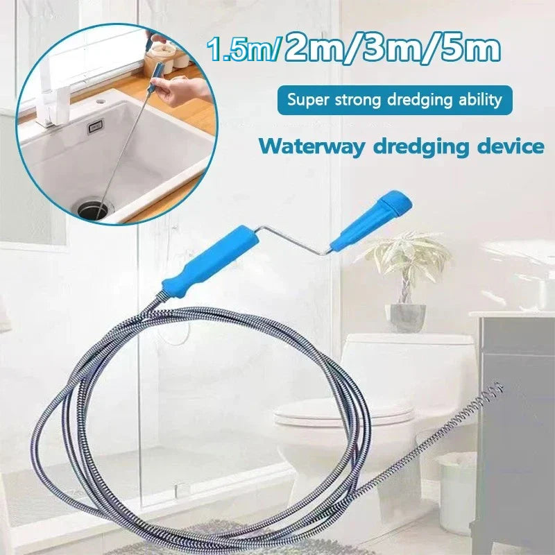 Drain Cleaning Spiral Tool