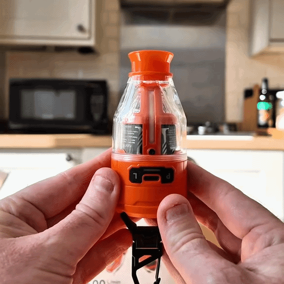 Camping Pump with Light for Outdoor Use