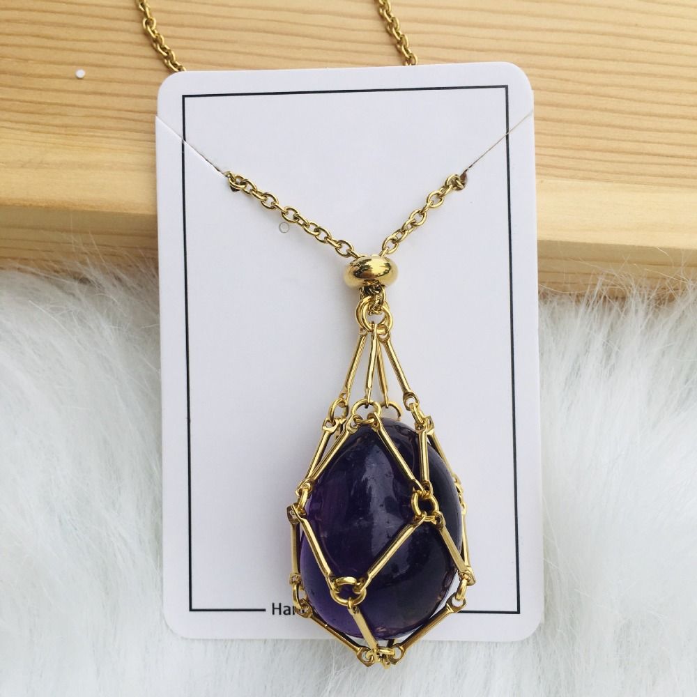 Interchangeable Crystal Stone Necklace for Styling & Inner Harmony