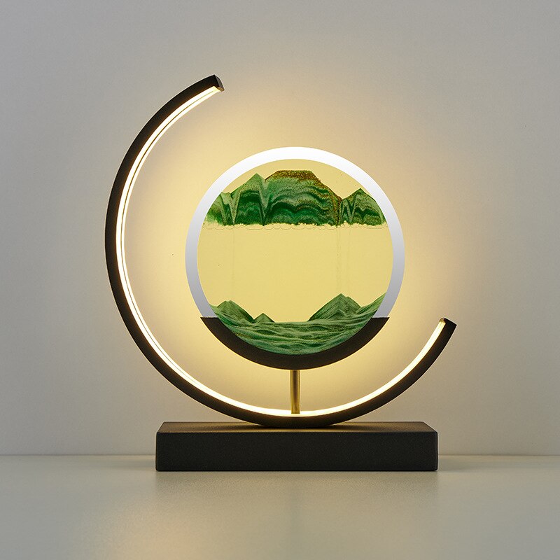 SandScape - Kinetic Sand Timer Table Lamp