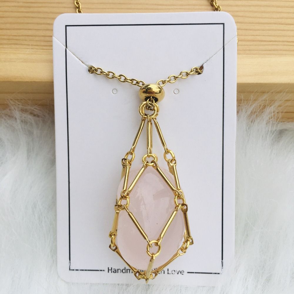Interchangeable Crystal Stone Necklace for Styling & Inner Harmony