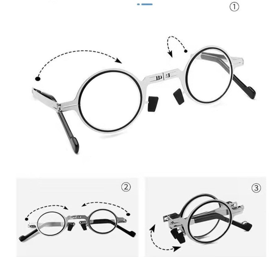 Compact Reading Glasses – Lightweight, Portable with Optional Blue Light Filter