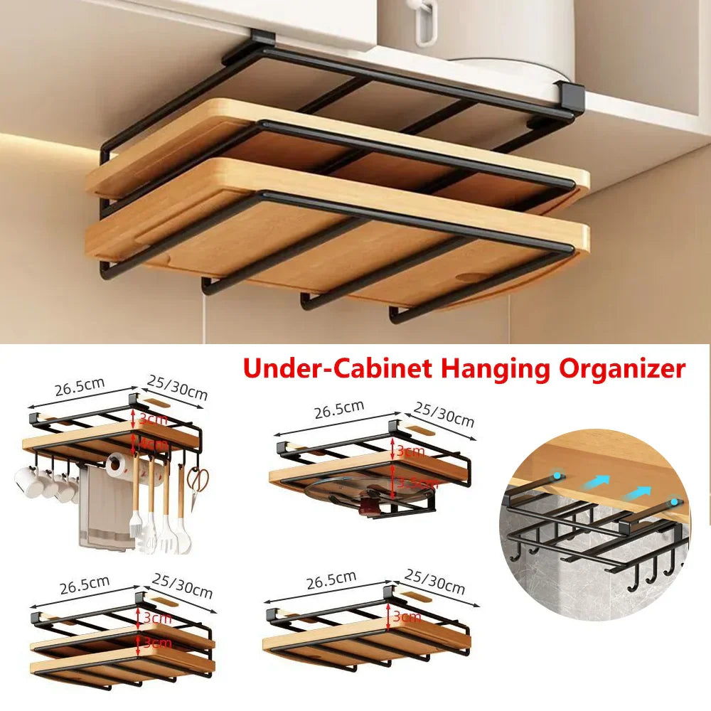 Kitchen Under-Cabinet Organizer