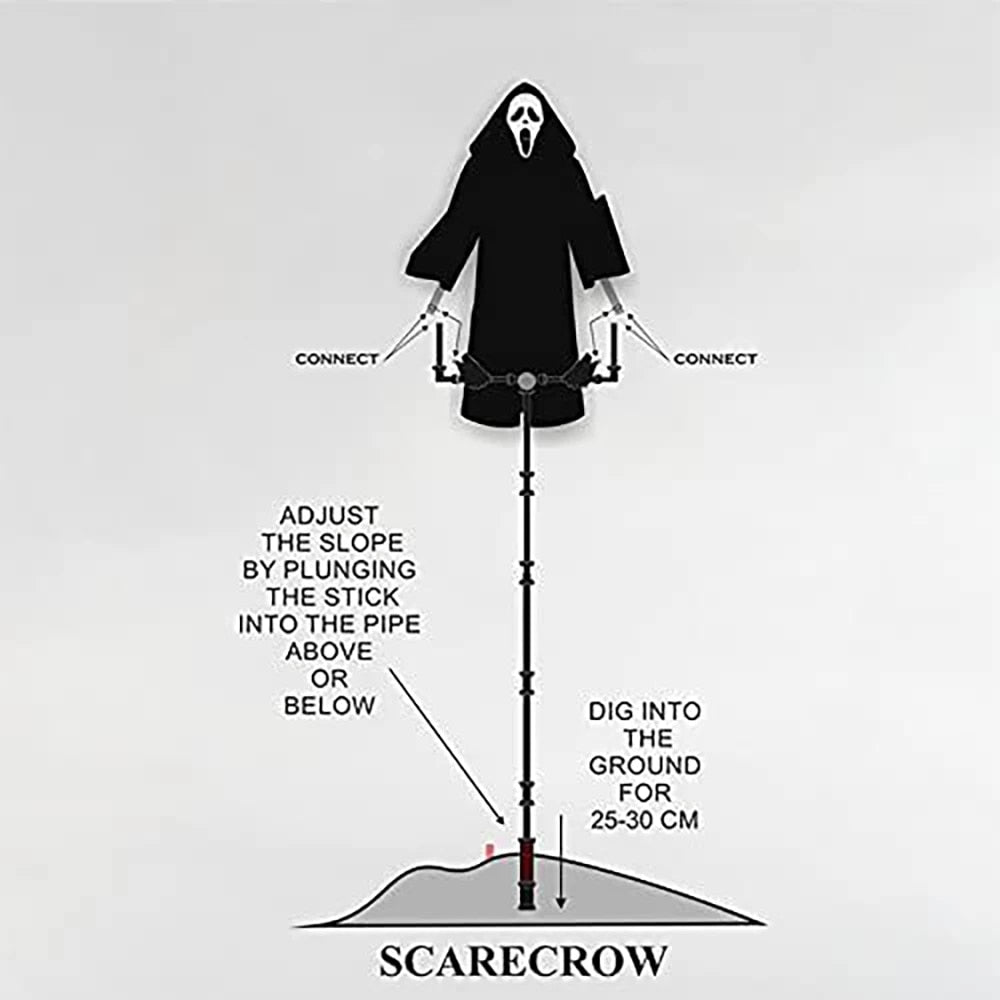 Halloween Scream ScareCrow