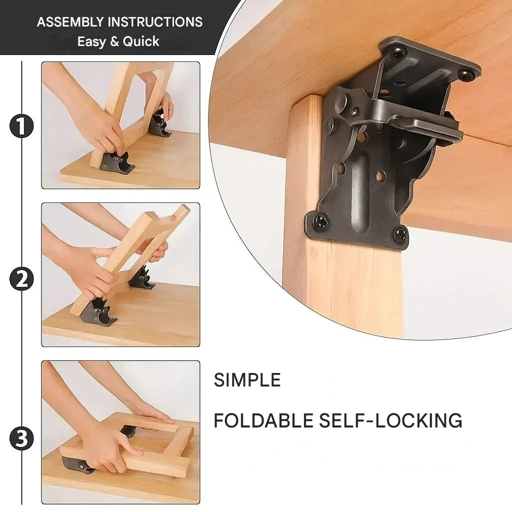 TitanFold — Heavy Duty Folding Table Brackets