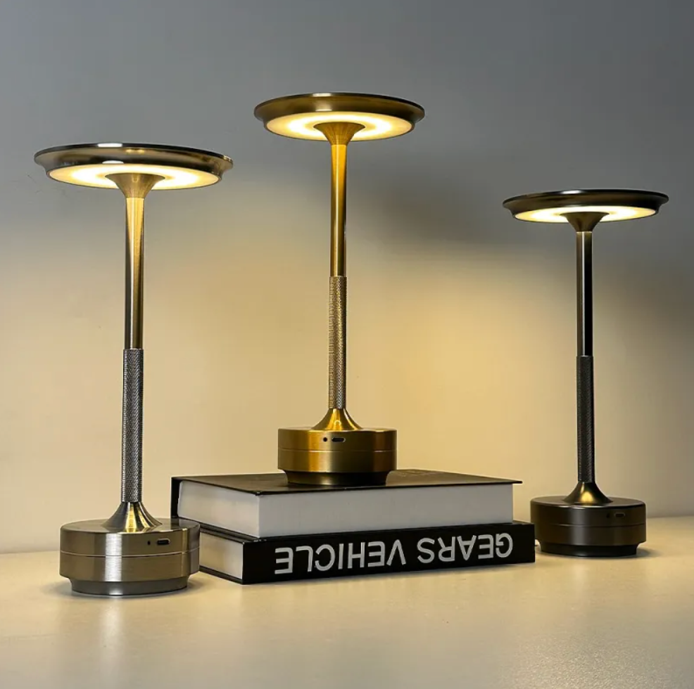 LuminaLux - Wireless Design Lamp | USB Rechargeable | Touch Control | Table Lamp | Mood Lighting