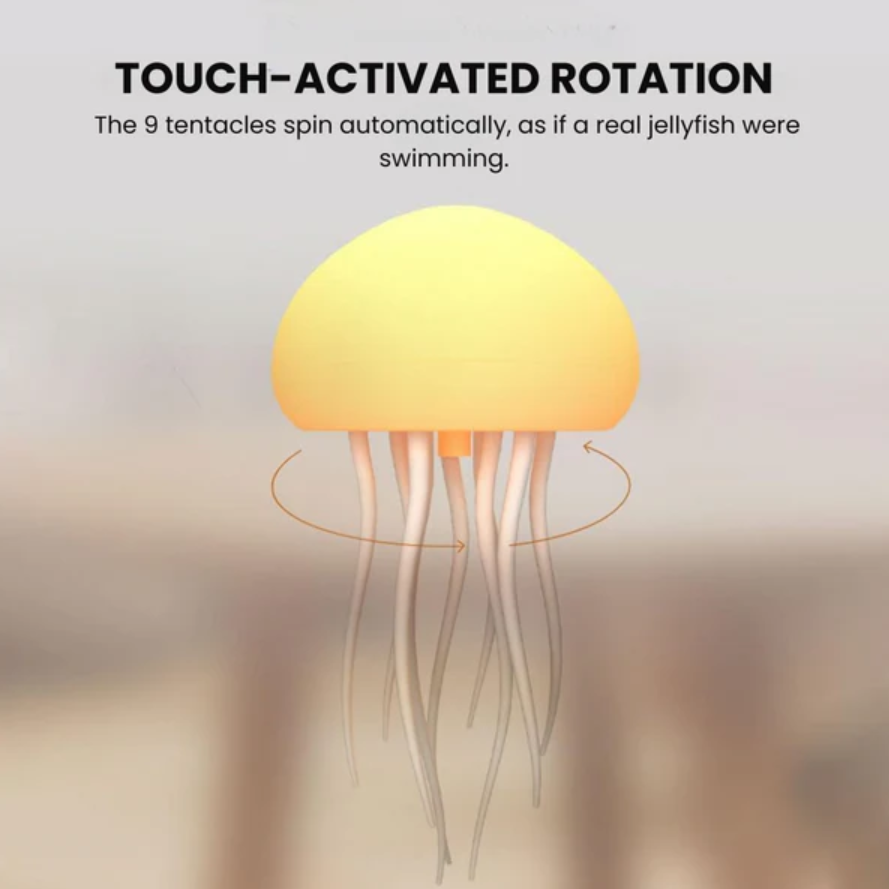 Gradient Dancing Jellyfish Lamp