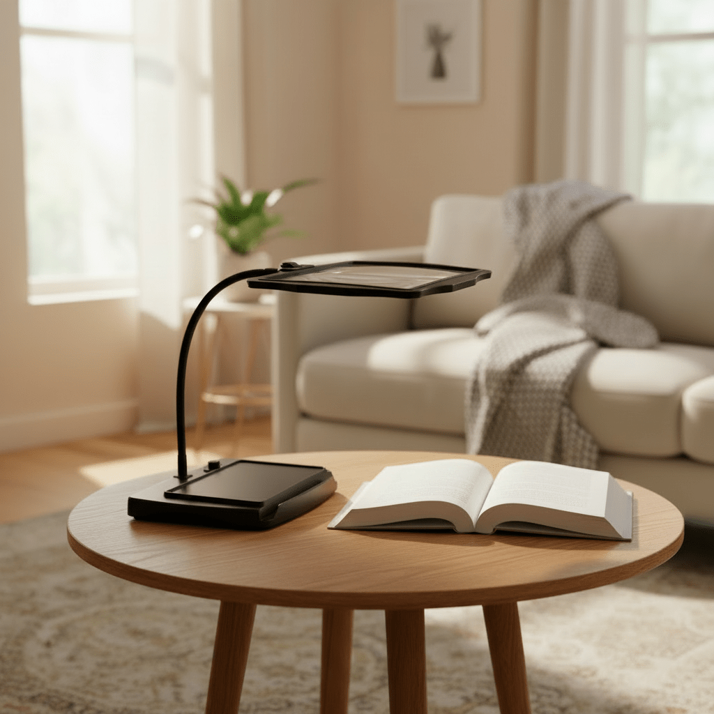 LED Magnifying Glass with 3x Magnification for Crafts