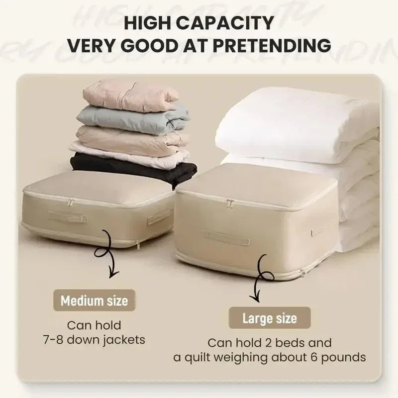 Bedding Storage Bag with 40% Space-Saving Design