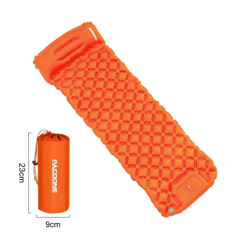 Compact Waterproof Sleeping Pad with Built-in Pump – Lightweight for Hiking and Camping