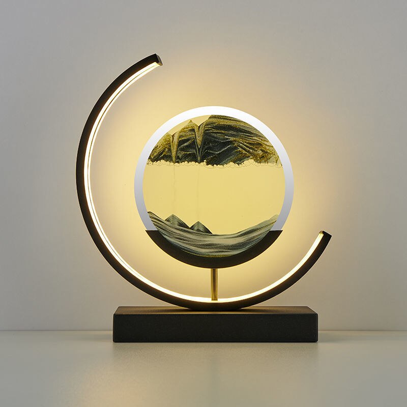 SandScape - Kinetic Sand Timer Table Lamp