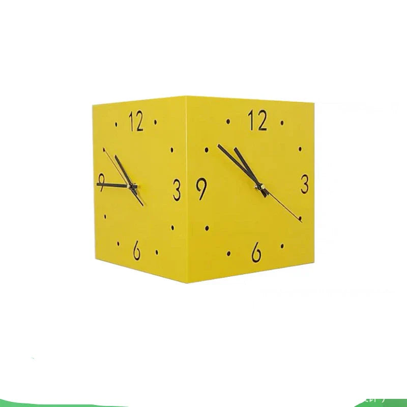 Elegant Square Wall Clock – Creative Timepiece for Home Décor