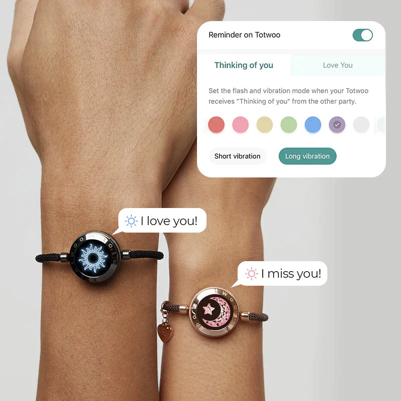 Sun&Moon Smart Bracelets Set for Two