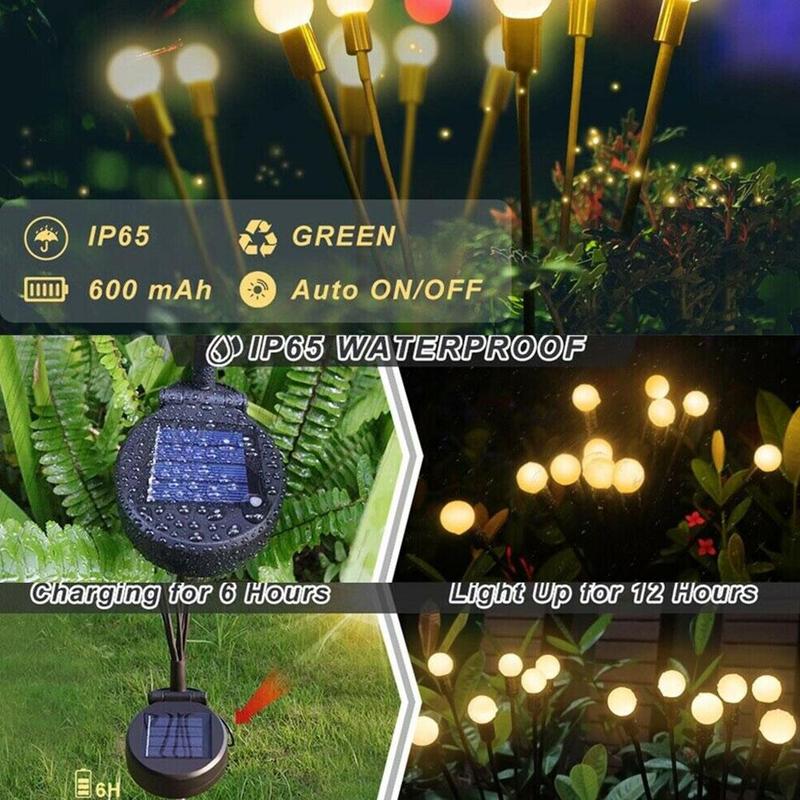 Solar Powered Firefly Lights | Make your outdoor space glow at night