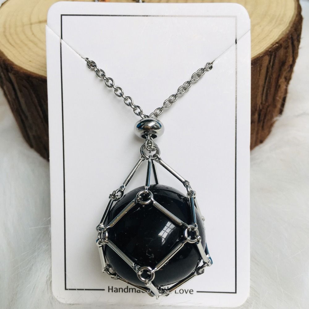 Interchangeable Crystal Stone Necklace for Styling & Inner Harmony