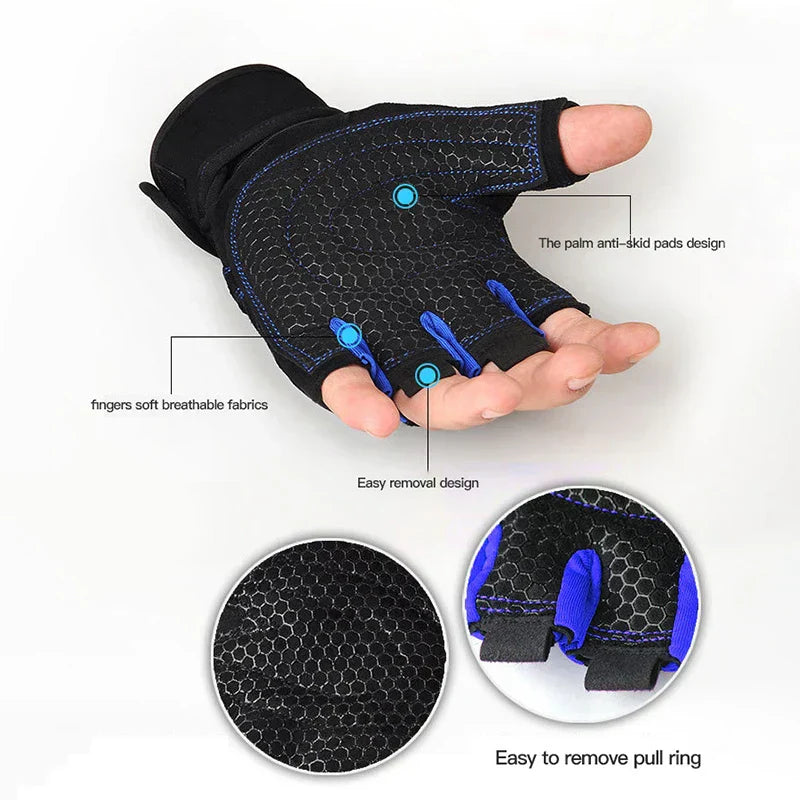 Durable Training Gloves for Weightlifting – Supportive Fitness Grip and Protection