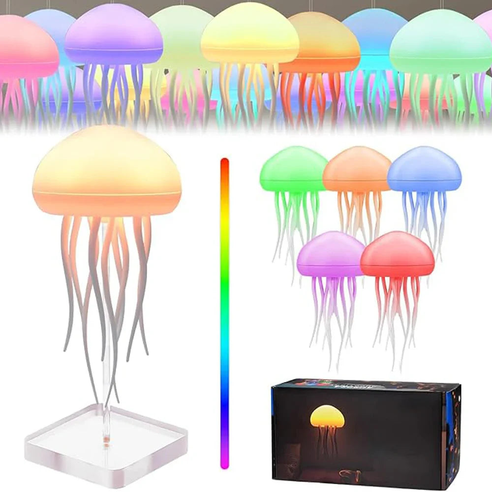 Gradient Dancing Jellyfish Lamp