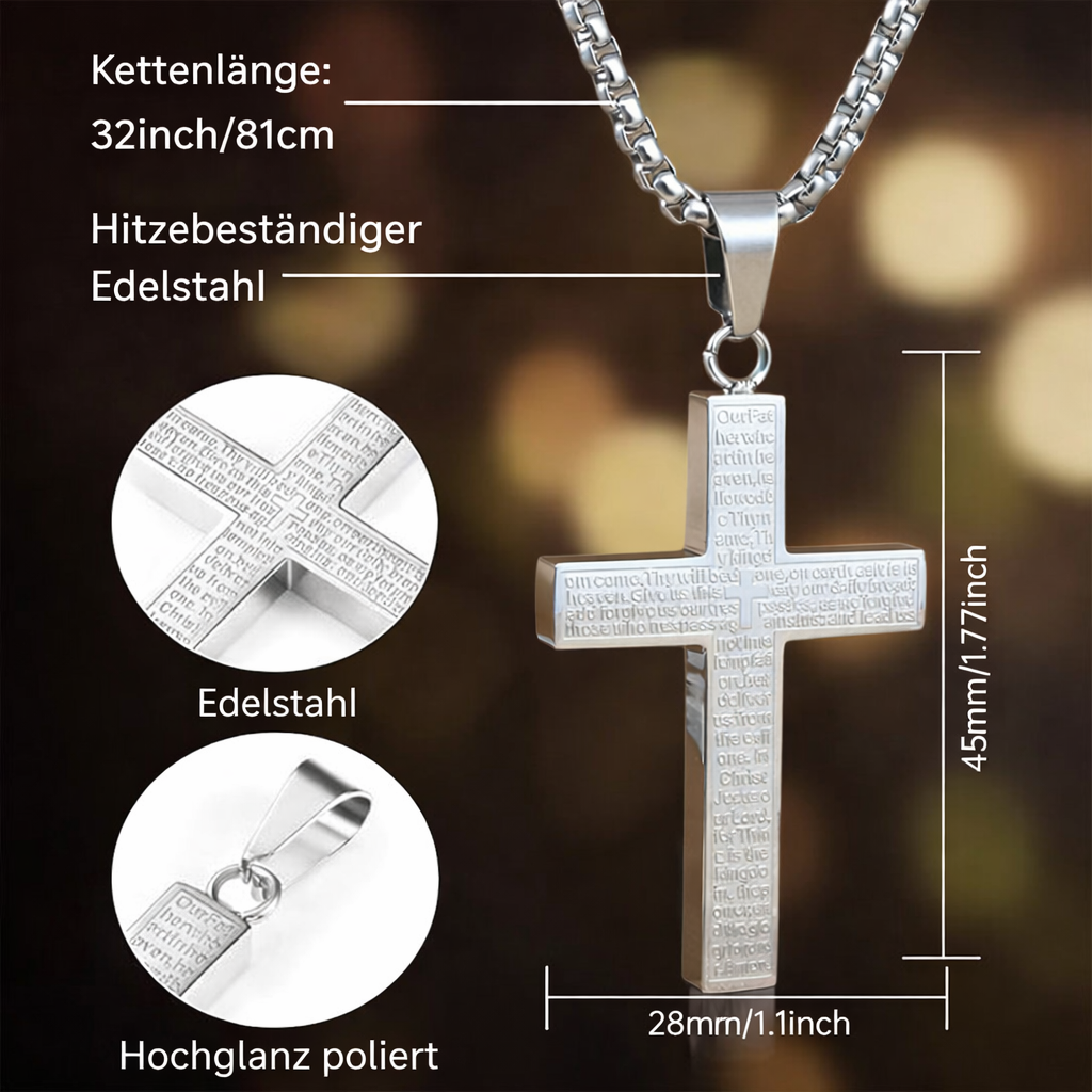 Faith Pendant - Carry Unwavering Courage and Peace Wherever You Go