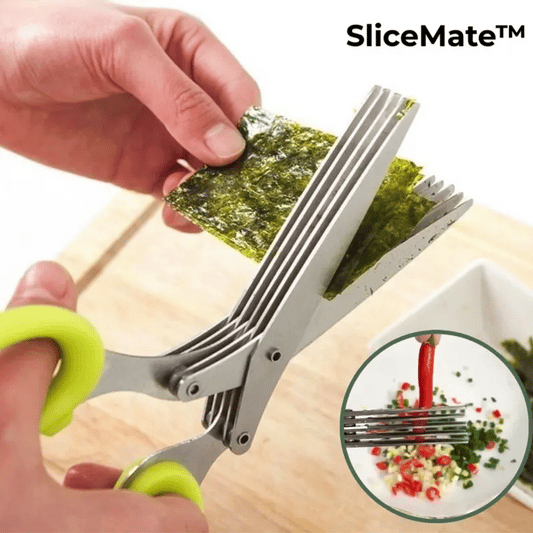 SliceMate™ — Cut Herbs 5x Faster Without the Mess |