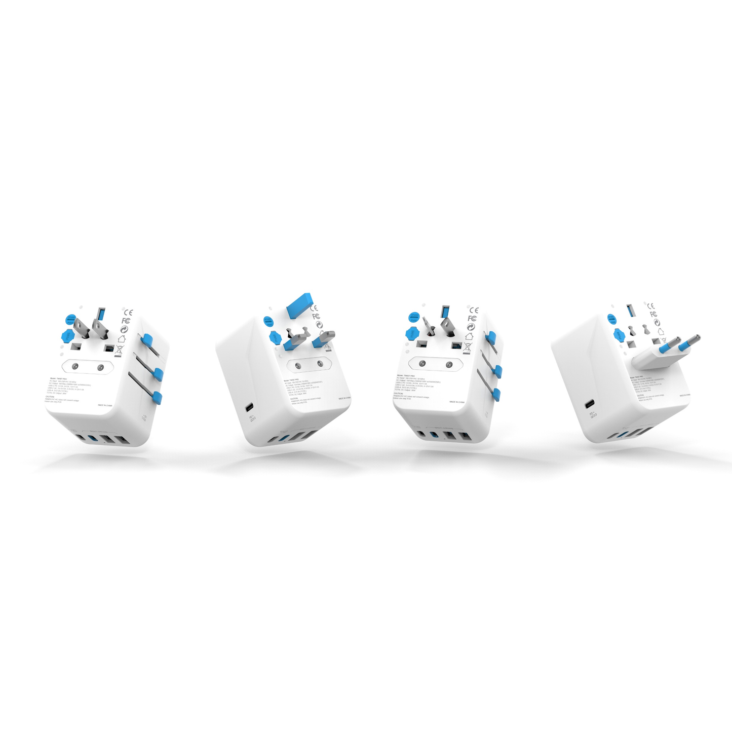 All in one travel adapter