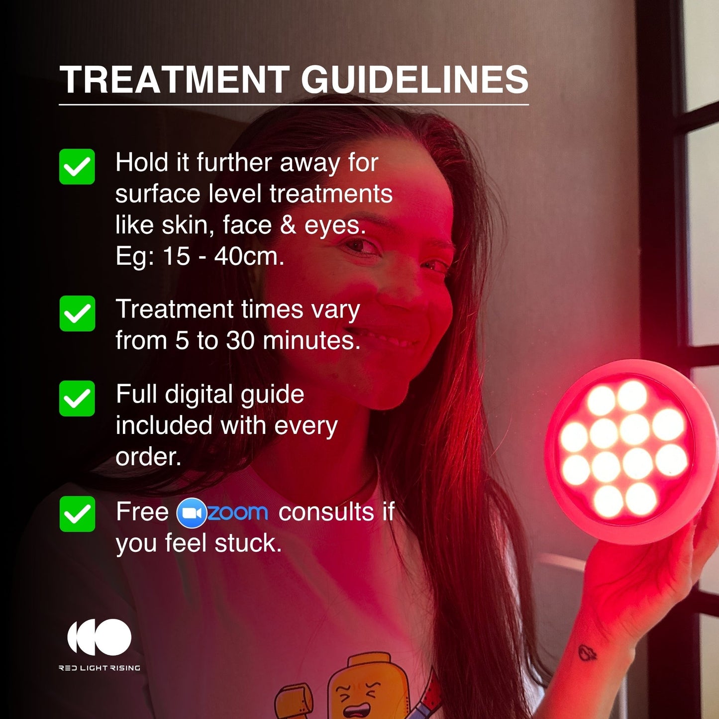 Handheld Red Light Therapy Unit for Convenient Home Treatment
