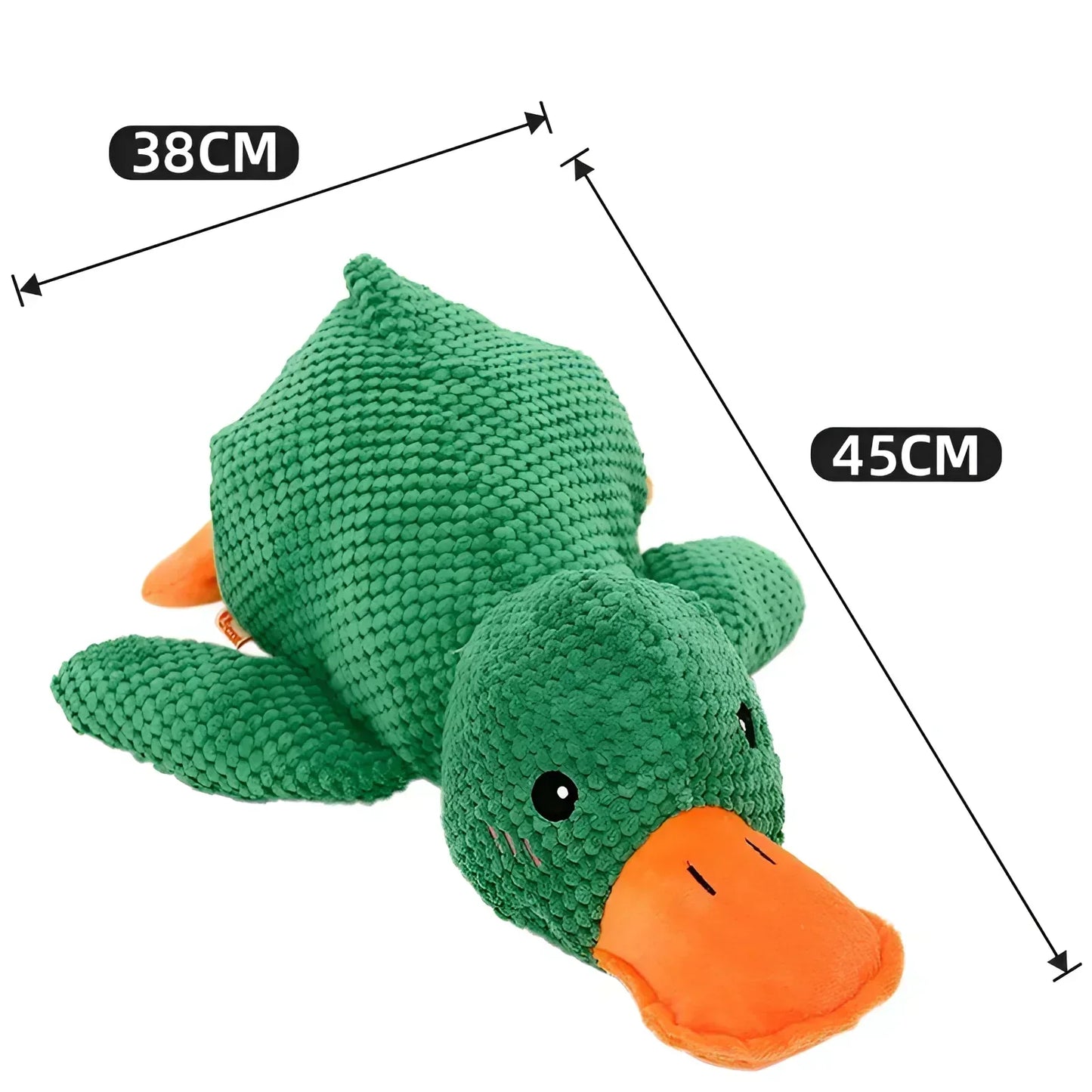 Large Soft Duck Plush Toy for Dogs – Durable with Quacking Sound