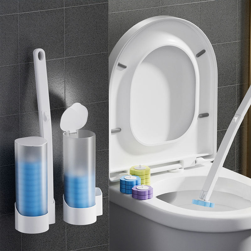 Disposable Toilet Scrubber | Antibacterial | Hygienic Sponge Tips | CleanClick