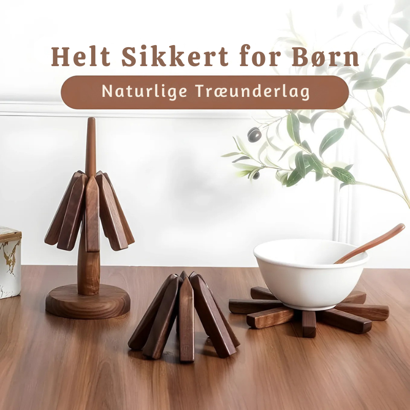 Foldable Wooden Pot Holder
