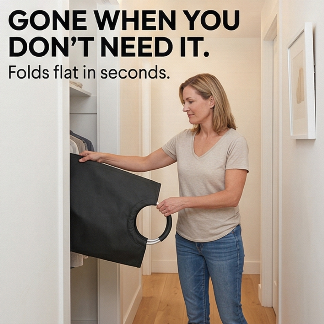 Carriva™ – Extra Large Collapsible Laundry Bag