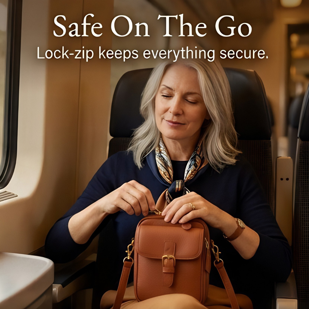 Carrina™ – Compact Crossbody Bag with Built-In Wallet