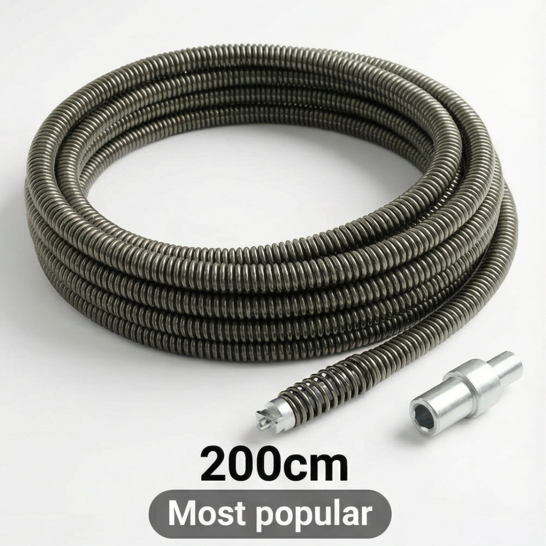 Clearcoil™ – Drill Powered Drain Cleaning Cable