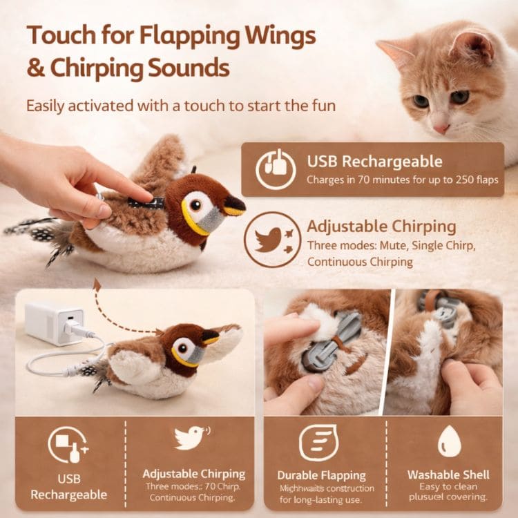 BirdBuddy – Interactive Bird Toy for Cats