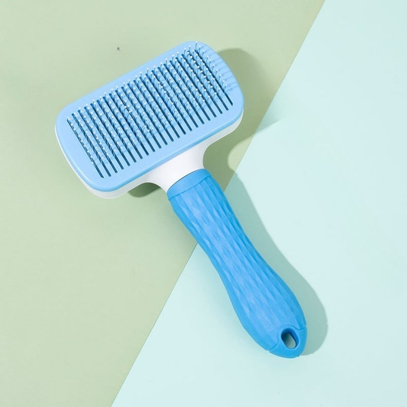 Grooming Brush for Cats and Dogs - Hair Removal and Massage Tool