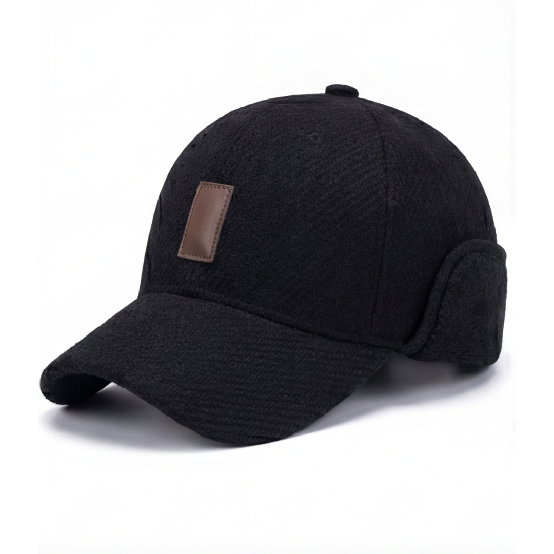 Coldguard™ – Fleece Lined Winter Baseball Cap with Ear Flaps