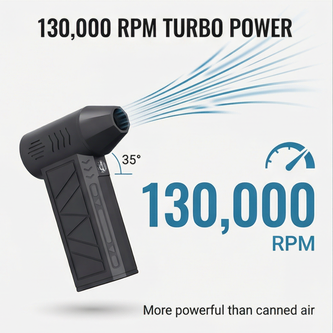 Blastix™ Rechargeable Turbo Air Duster