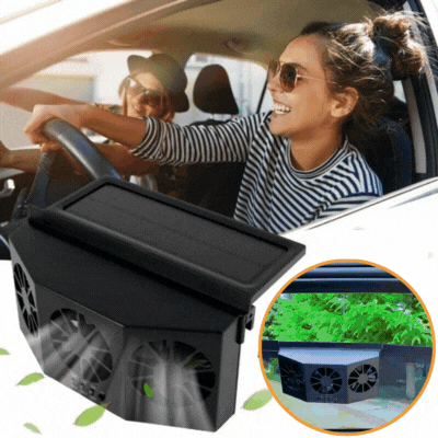 Auto Solar Ventilating Fan for Car
