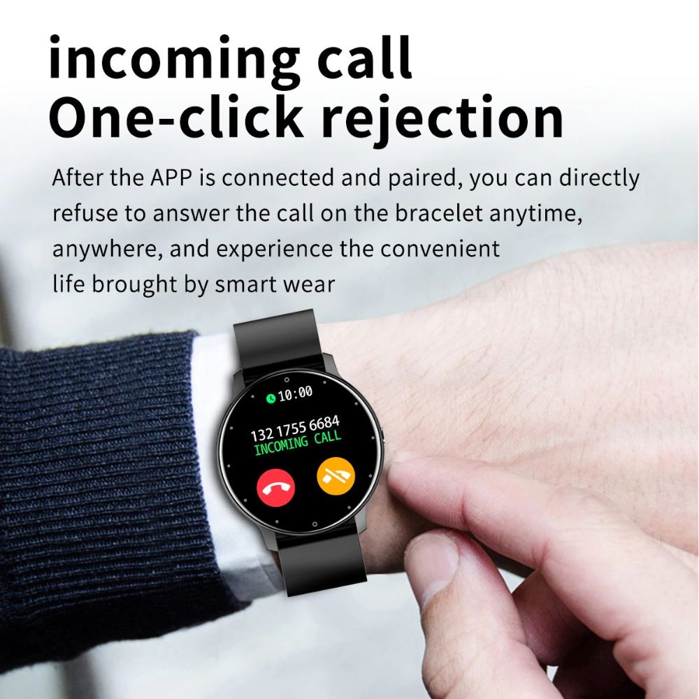 Lightweight Smartwatch for Daily Use – Sleek Design for Fitness and Alerts