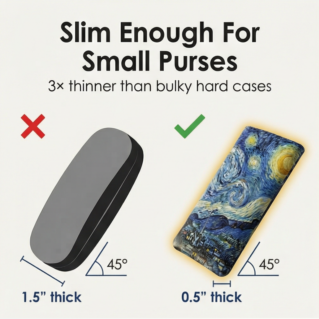 Artessa™ Soft Squeeze Top Glasses Pouch