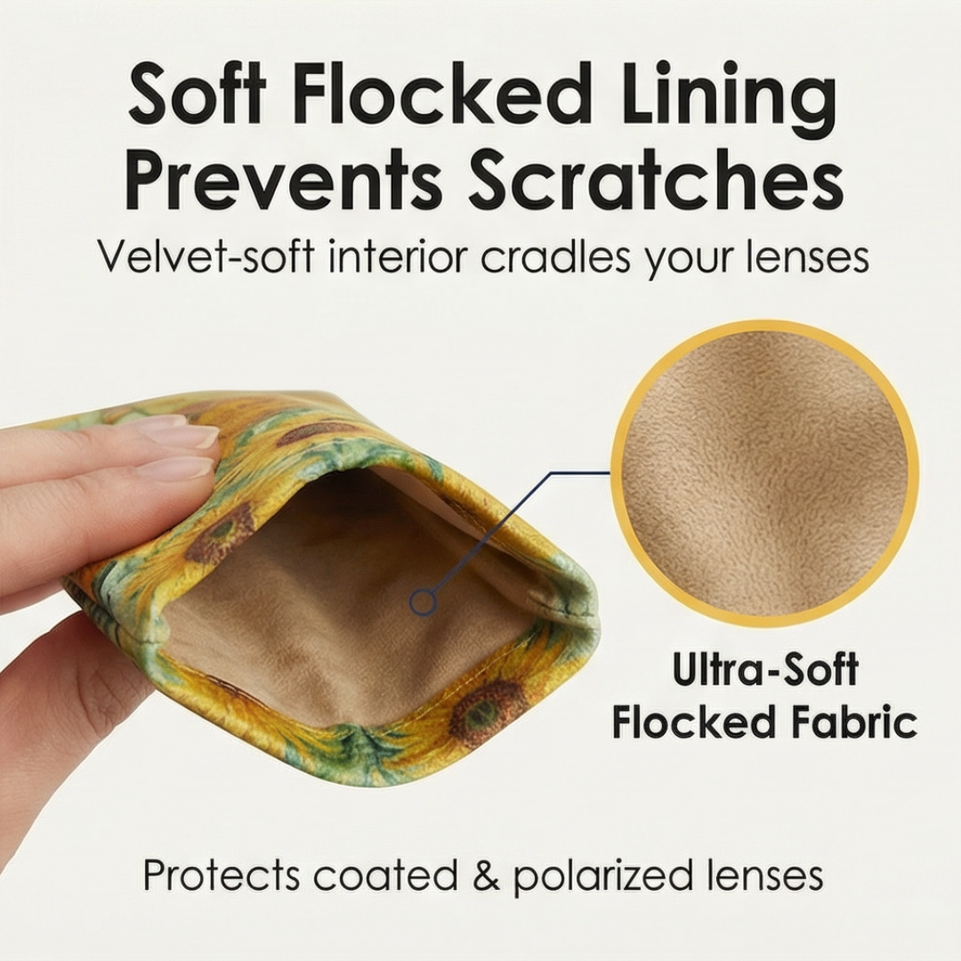 Artessa™ Soft Squeeze Top Glasses Pouch
