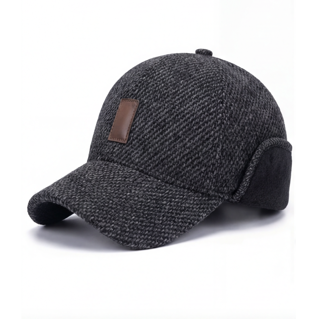 Coldguard™ – Fleece Lined Winter Baseball Cap with Ear Flaps
