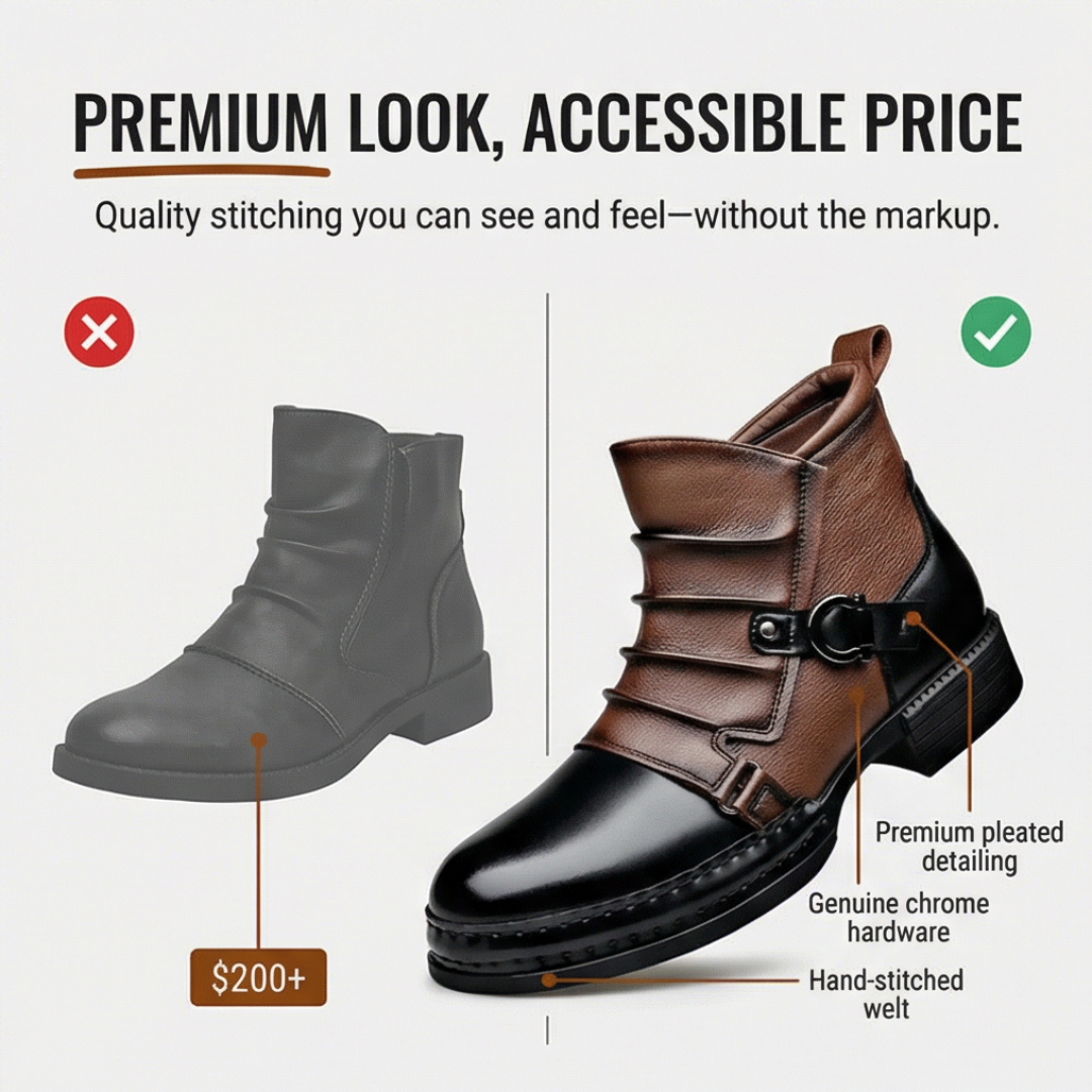 Cavalier™ Two-Tone Ankle Boots