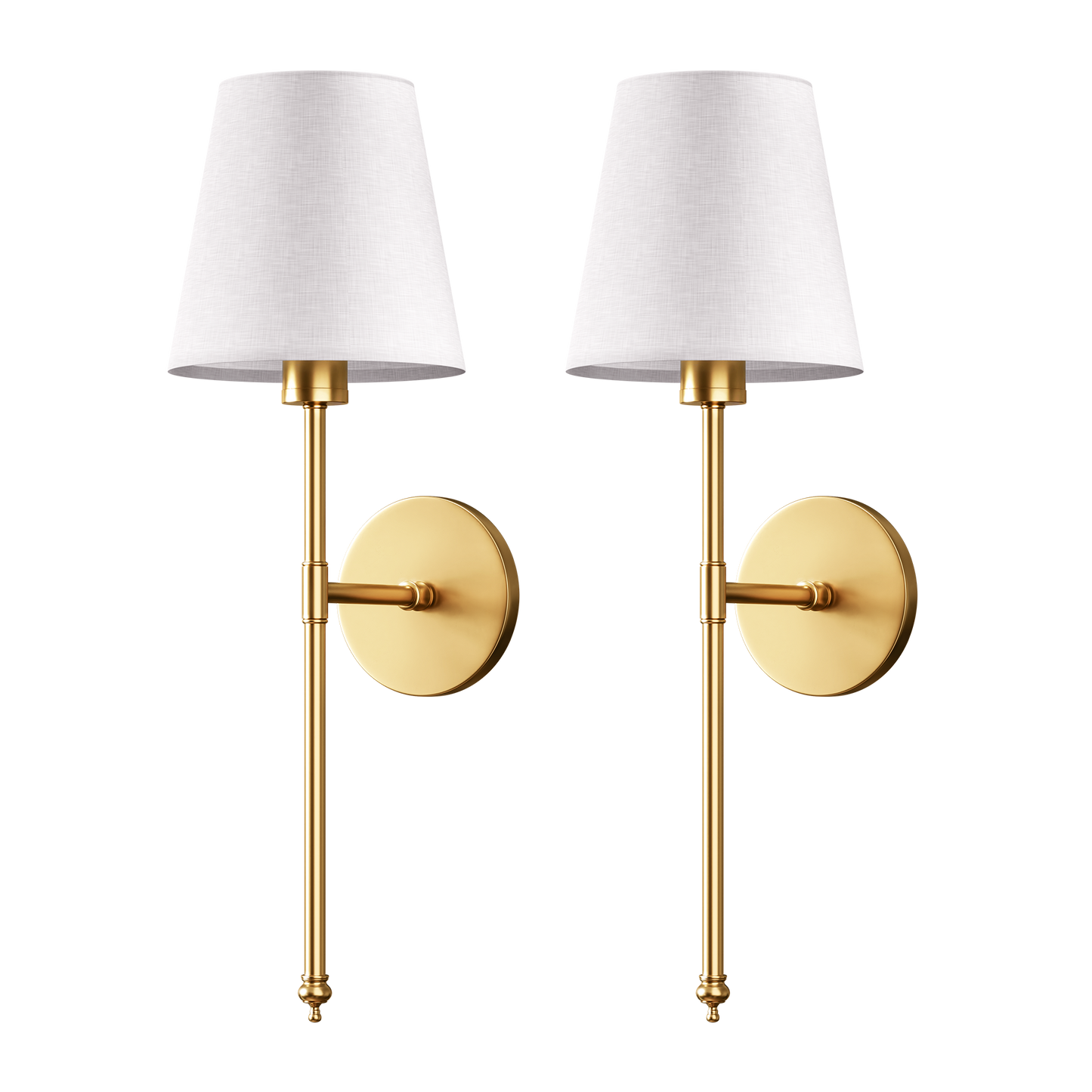 Wireless Wall Sconces | Transform your space with soft lighting - no wires, no hassle (Set of 2)