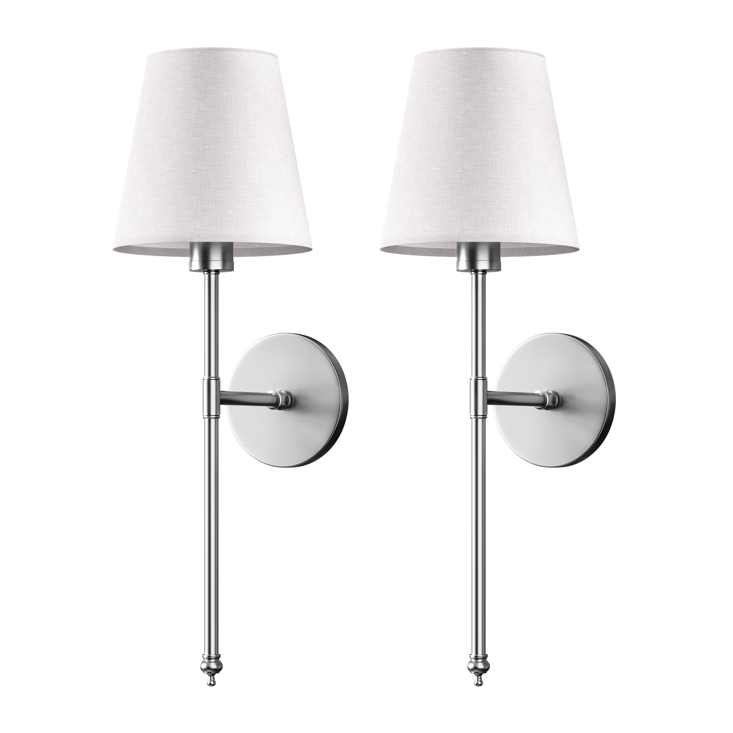 Wireless Wall Sconces | Transform your space with soft lighting - no wires, no hassle (Set of 2)