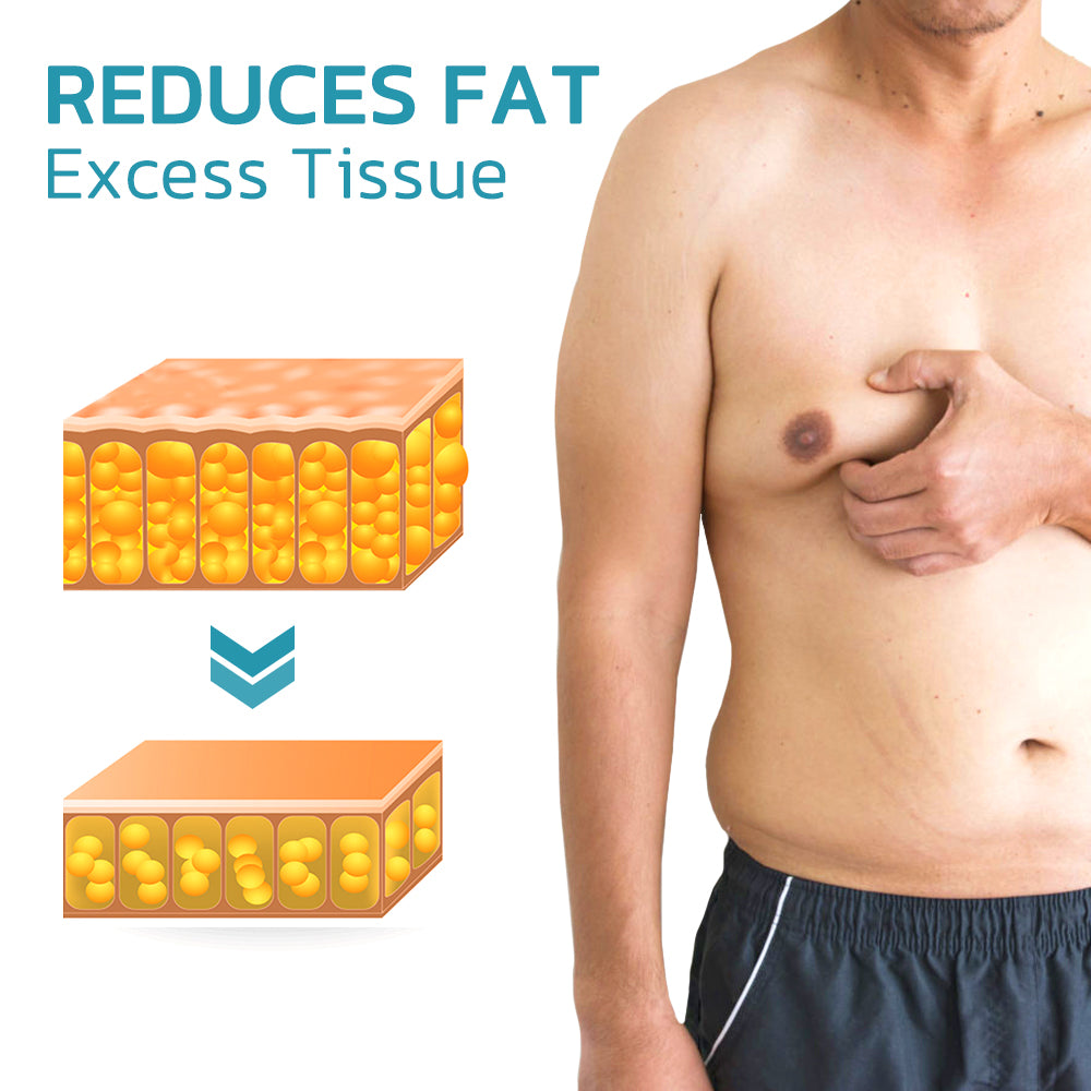 MANSON™ Gynecomastia Compress Zipper Vest