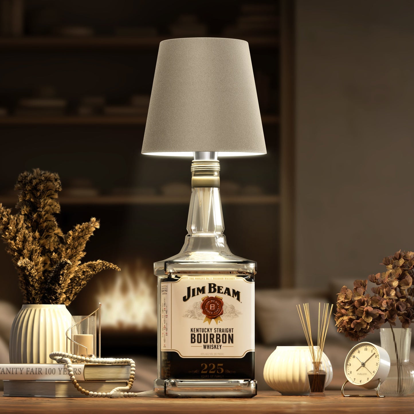 RoyaleGlow Wireless Bottle Lamp - Fits Any Bottle