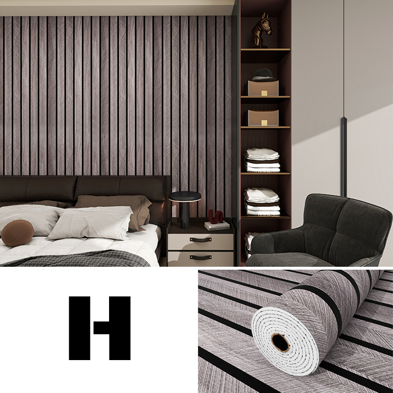 LuxaLuxe — 3D Wall Panel Wallpaper Roll for Modern Interior Accent Walls