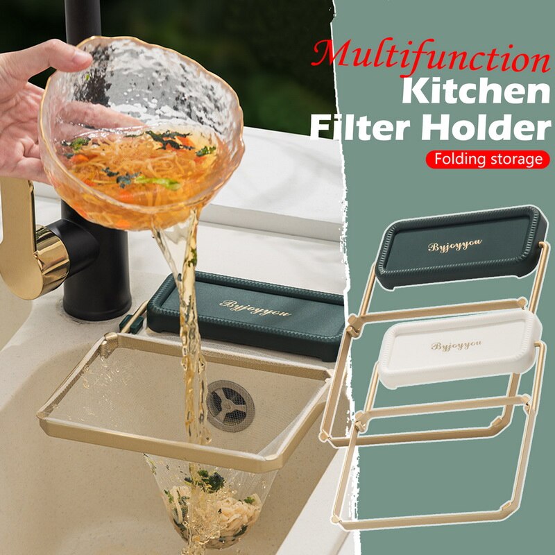 Kitchen Sink Filter Rack