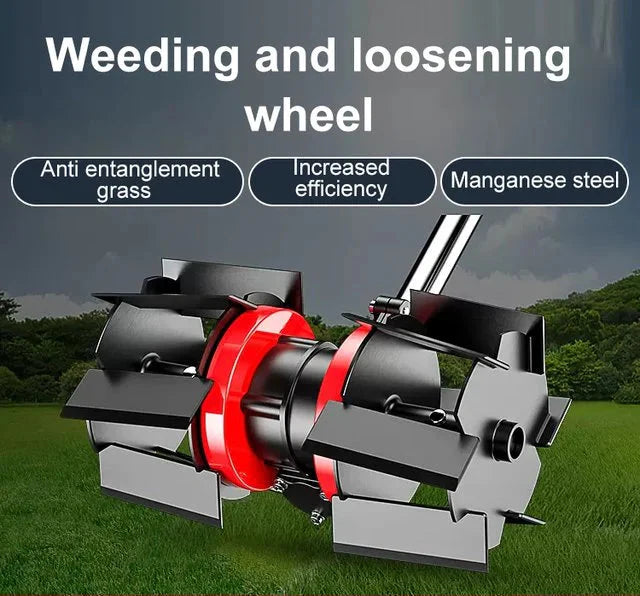 GardenPro — Rolling Soil Cultivator & Weed Remover Tool