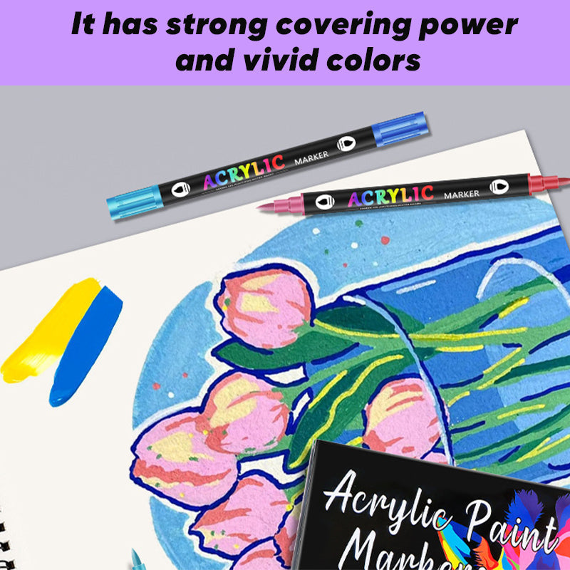 PureVibrance — Acrylic Paint Marker Set