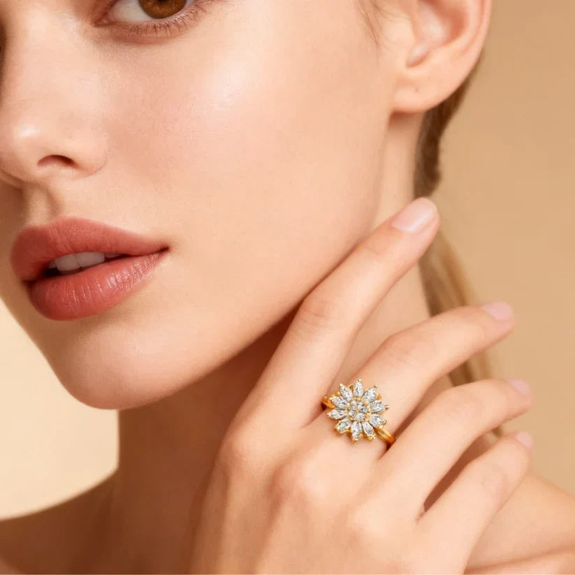 Calmiva Adjustable Anti-Anxiety Fidget Ring